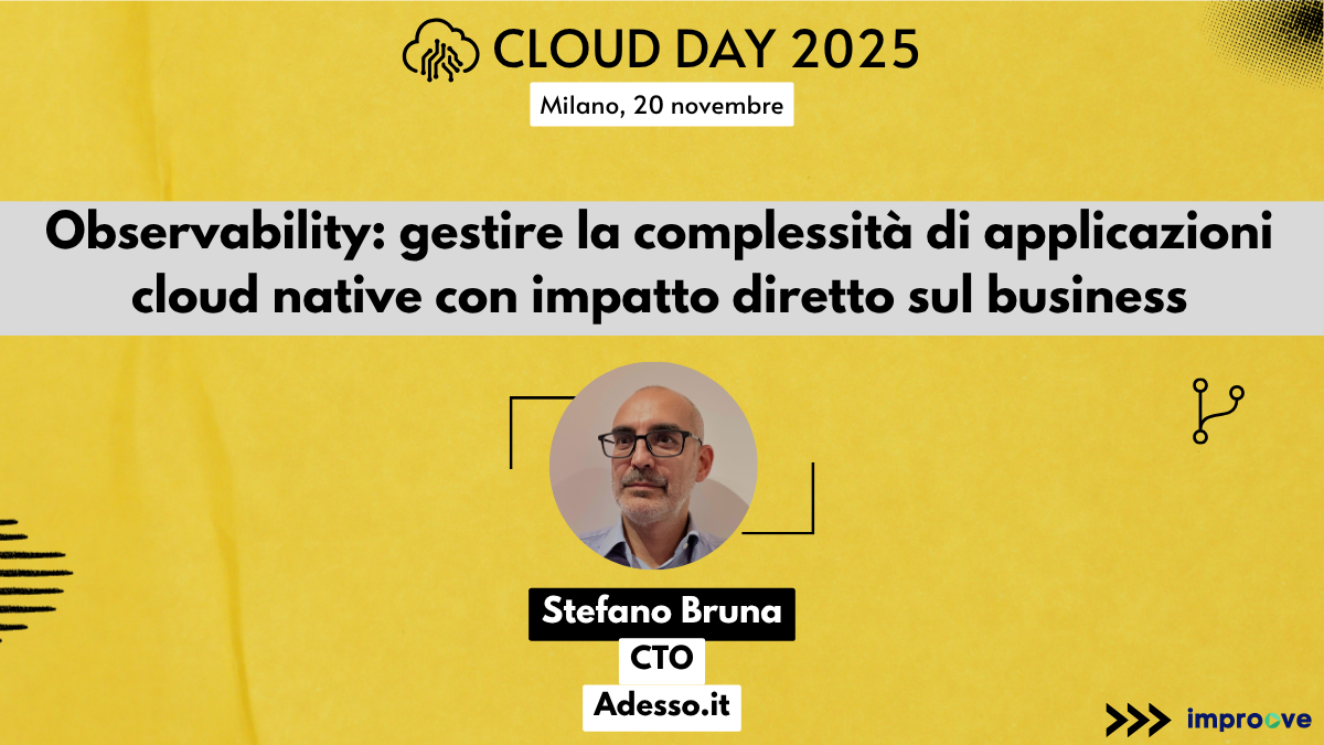 Observability: gestire la complessità di applicazioni cloud native con impatto diretto sul business